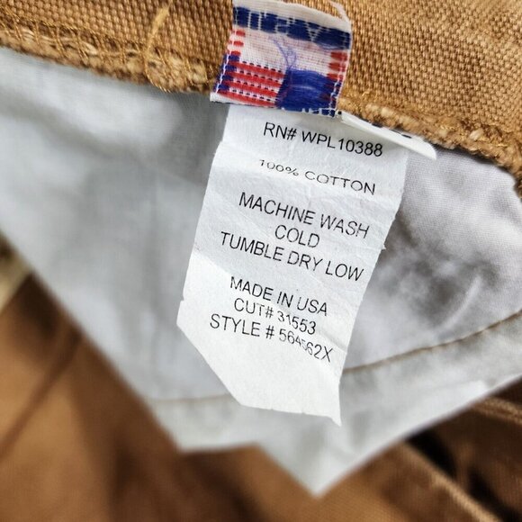 Wah Maker Duck Canvas Western Buckle Back Frontier‎ Trousers Work Pants 44X35 - Picture 12 of 15